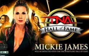 Mickie James to Be Inducted Into TNA Hall of Fame at Bound For Glory Mickie James to Be Inducted Into TNA Hall of Fame at Bound For Glory