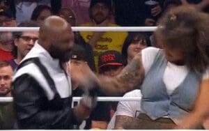 Willow Nightingale Slaps Stokely Hathaway During AEW Dynamite Chaos