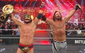 AJ Styles & Dragon Lee Win Tag Team Titles During 10/20 WWE RAW