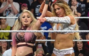 Alexa Bliss & Charlotte Flair Stand Tall In Women's Tag Team Title Match During 10/27 WWE RAW