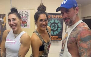 CM Punk, Rhea Ripley, and Raquel Rodriguez Get Matching Tattoos After Japan WWE Tour CM Punk, Rhea Ripley, and Raquel Rodriguez Get Matching Tattoos After Japan WWE Tour