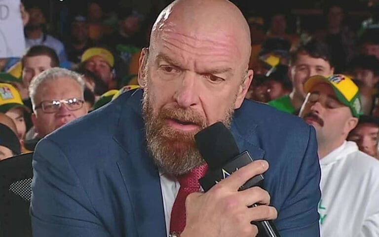 Fans Hijack Triple H’s Crown Jewel Speech With Edge & MJF Chants