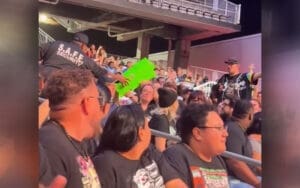 Fan’s “ICE Fears Hangman” Sign Confiscated During AEW Dynamite