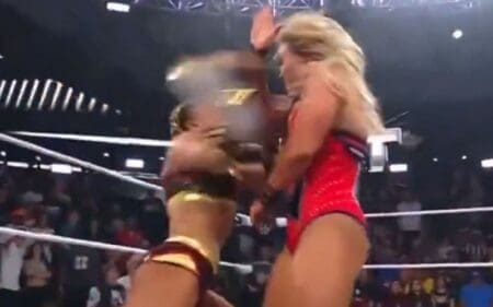 Jordynne Grace Shows Brutal Facial Injury After Kelani Jordan’s Belt Shot Jordynne Grace Shows Brutal Facial Injury After Kelani Jordan’s Belt Shot