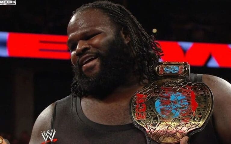 Mark Henry Reveals Why WWE Quietly Redesigned ECW Title Belt After His Championship Win Mark Henry Reveals Why WWE Quietly Redesigned ECW Title Belt After His Championship Win
