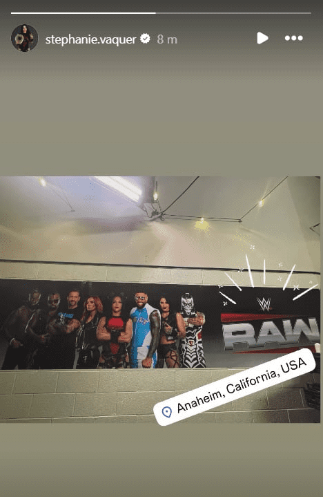 Stephanie Vaquer’s Status for WWE RAW in Anaheim Revealed After Injury Concern