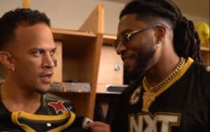 Trick Williams Clowns Ricky Saints With Youth Large Jersey Before WWE NXT vs. TNA Show