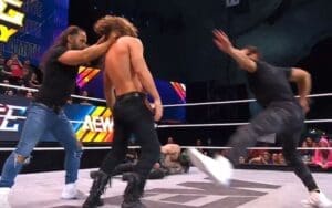Young Bucks Brutally Attack Jurassic Express and Drop Challenge for WrestleDream Showdown