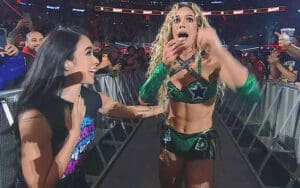 AJ Lee Returns To Cause Becky Lynch’s Women’s IC Title Loss During 11/17 WWE RAW AJ Lee Returns To Cause Becky Lynch's Women's IC Title Loss During 11/17 WWE RAW