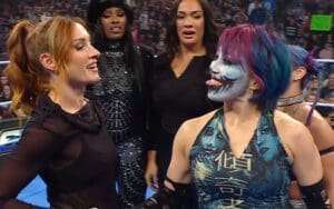 Becky Lynch Blindsides AJ Lee After Getting Added To Women’s WarGames Match During 11/21 WWE SmackDown Becky Lynch Blindsides AJ Lee After Getting Added To Women's WarGames Match During 11/21 WWE SmackDown
