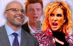 Becky Lynch Gets Rick Rolled by Adam Pearce While Demanding His Firing on RAW Becky Lynch Gets Rick Rolled by Adam Pearce While Demanding His Firing on RAW