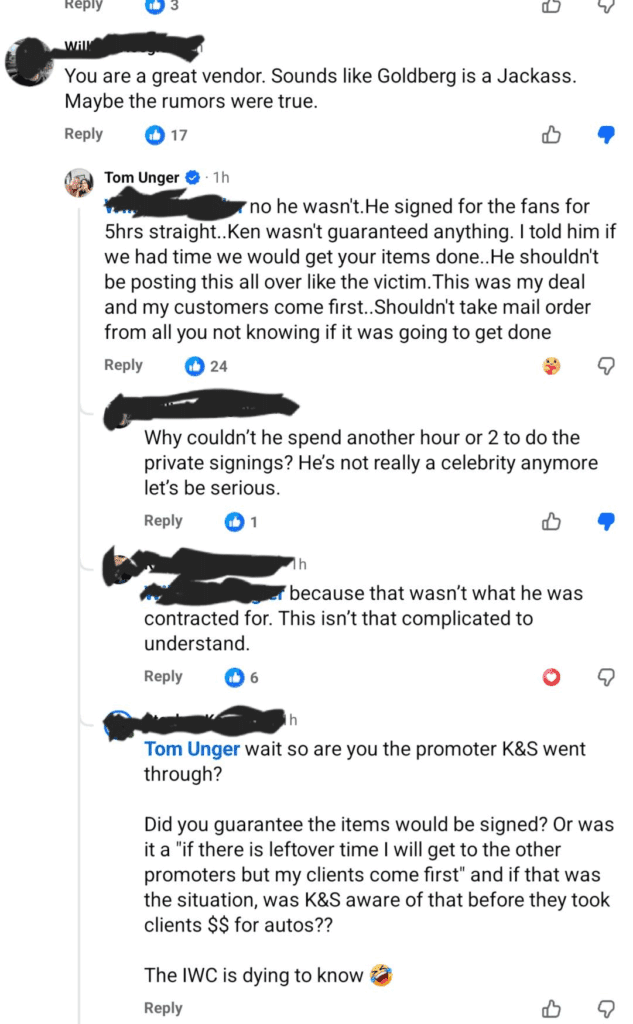 Big Event NY Promoter Shuts Down Accusations of Goldberg Skipping Private Signing