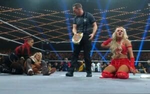 Blake Monroe Still Champion After Controversial Towel Finish Against Sol Ruca at WWE NXT Gold Rush