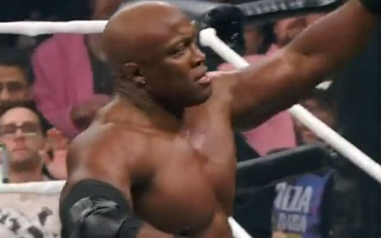 Bobby Lashley Crushes Ricochet to Secure #1 Spot in Casino Gauntlet at AEW Full Gear Bobby Lashley Crushes Ricochet to Secure #1 Spot in Casino Gauntlet at AEW Full Gear