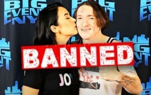 Creepy Fan Behind Fake AI Kiss Video of AJ Lee Hit With Lifetime Ban Creepy Fan Behind Fake AI Kiss Video of AJ Lee Hit With Lifetime Ban