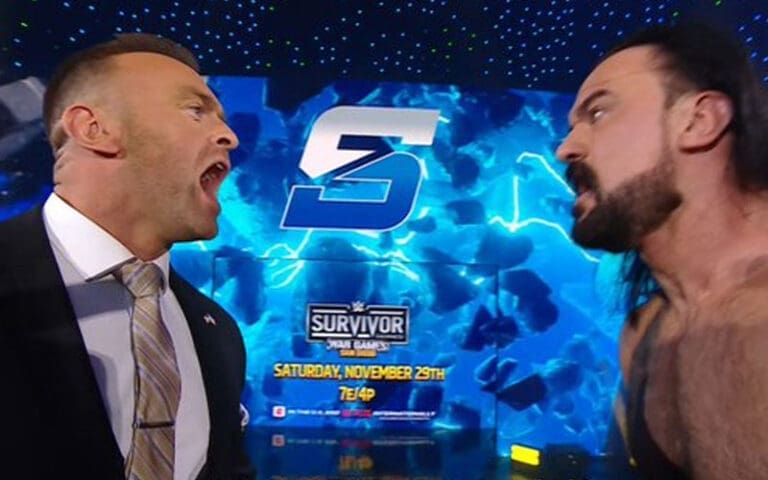 Drew McIntyre Suspended After Chaos Erupts During Cody Rhodes vs. Aleister Black on WWE SmackDown