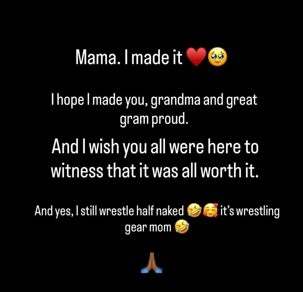 Jade Cargill Pays Tribute to Mom, Grandma & Great-Grandma After WWE Championship Win