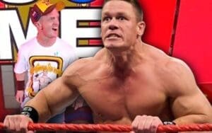 John Cena Seemingly Reacts to Mini-Cena Impersonation on WWE RAW