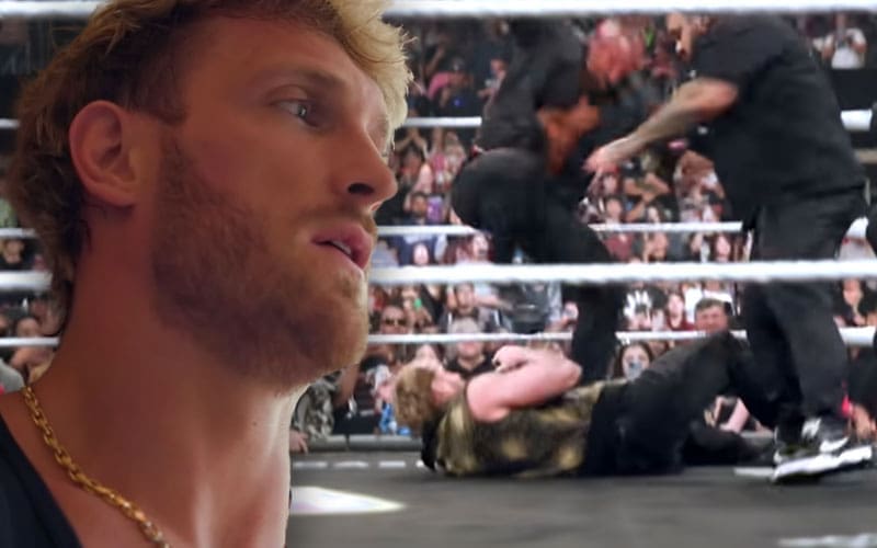 Logan Paul Claims Bron Breakker Kicked Him Accidently Right in the Groin on WWE RAW