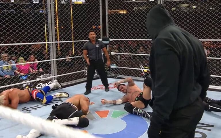 Mystery Man Helps Bron Breakker Pin CM Punk In Men's WarGames Match At WWE Survivor Series