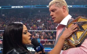 Zelina Vega Slaps The Taste Out Of Cody Rhodes' Mouth During 11/7 WWE SmackDown