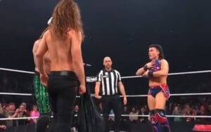 AEW Collision Fan Chokehold Incident Edited Out of Broadcast