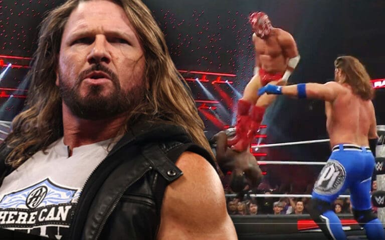AJ Styles Shuts Down Accusations of Stealing Young Bucks’ Move on WWE RAW AJ Styles Shuts Down Accusations of Stealing Young Bucks’ Move on WWE RAW