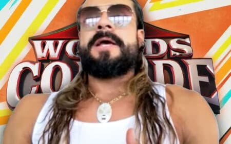 Andrade Reveals Scrapped Plans for WWE x AAA Worlds Collide Event Andrade Reveals Scrapped Plans for WWE x AAA Worlds Collide Event