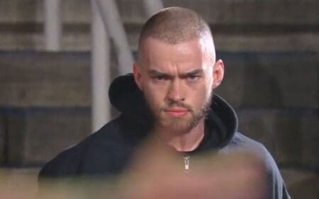 Austin Theory Reveals Himself as WWE’s Masked Man After RAW Main Event Austin Theory Reveals Himself as WWE’s Masked Man After RAW Main Event