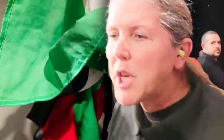 Fan Claims Security Threatened to Eject Him Over Palestinian Flag at AEW Dynamite Taping