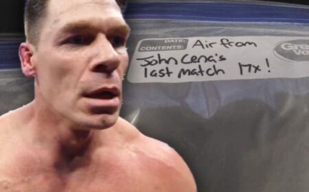 Fan Selling Air From John Cena’s Final WWE Match for Ridiculous Price Fan Selling Air From John Cena’s Final WWE Match for Ridiculous Price