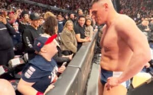 Footage Shows Young John Cena Fan Crashing Out at GUNTHER at Ringside Footage Shows Young John Cena Fan Crashing Out at GUNTHER at Ringside
