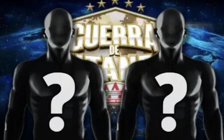 Four-Way Tag Match at AAA Guerra De Titanes Four-Way Tag Match at AAA Guerra De Titanes