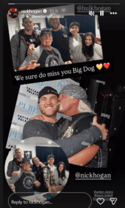 Nick Hogan Honors Hulk Hogan’s Memory in Emotional Holiday Throwback