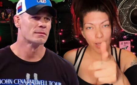 Shelly Martinez Shoots Her Shot With John Cena for Vampire Radio Appearance