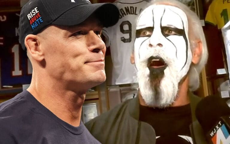 Sting Reacts to John Cena’s Retirement: “He’s One of the Greatest of All Time” Sting Reacts to John Cena’s Retirement: “He’s One of the Greatest of All Time”