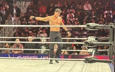 Sting’s Son Steven Borden Wrestles AEW Dark Match Before Dynamite