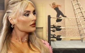 Tiffany Stratton Drops Footage Where She Almost Broke Her Neck Before Major Title Match