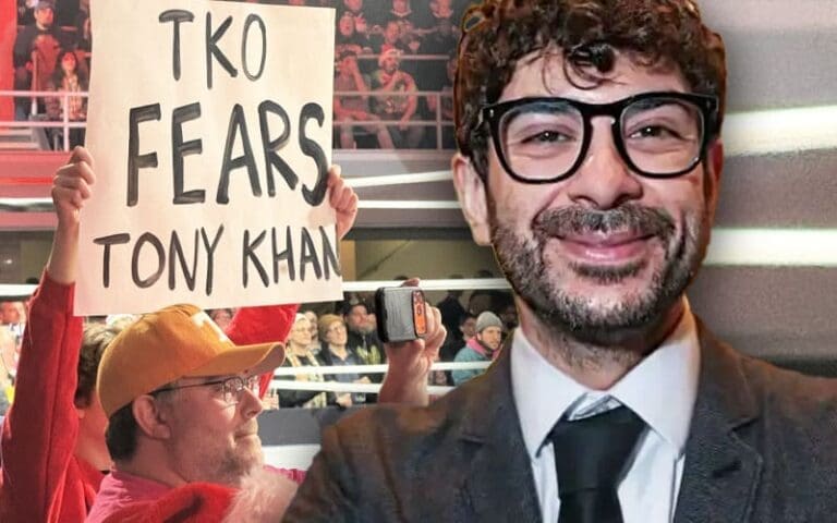 “TKO Fears Tony Khan” Sign Spotted at AEW Dynamite Taping in NYC
