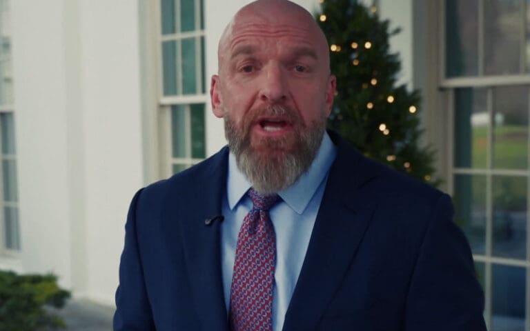 Triple H Appears Outside The White House in Holiday Fitness Video With Bryson DeChambeau