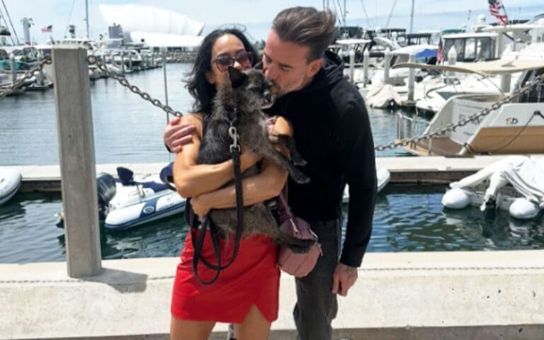 AJ Lee Pays Tribute to Late Dog Larry in Heartbreaking Post