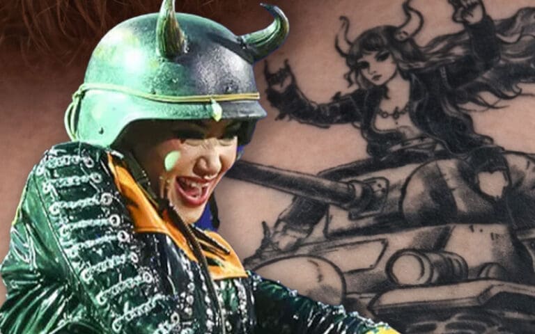 Shotzi Blackheart Blown Away By Fan Getting Tattoo Of Her