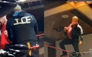 Wrestler Fired Over Wearing Controversial "ICE" T-Shirt at Event
