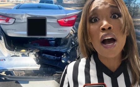 WWE Referee Daphanie LaShaunn Involved in Terrifying Car Accident