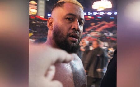 Solo Sikoa Flips Off Fan in Heated Confrontation After WWE Royal Rumble